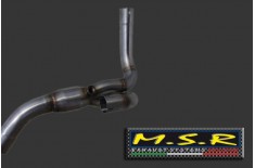 DELETE CATALYST AUSPUFF MSR SCHALLDÄMPFER MOTORRAD APRILIA DORSODURO 750 2008/15 / SHIVER 750 - GT 2007/14